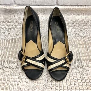 Michael‎ Michael Kors Braided Buckle Heels